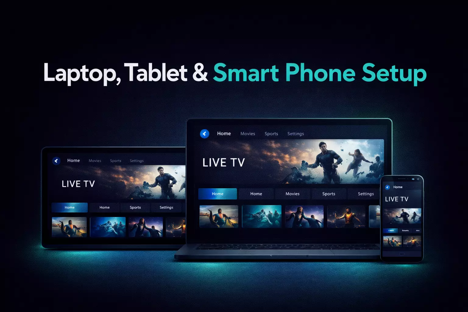 IPTV Smarters setup guide across multiple devices